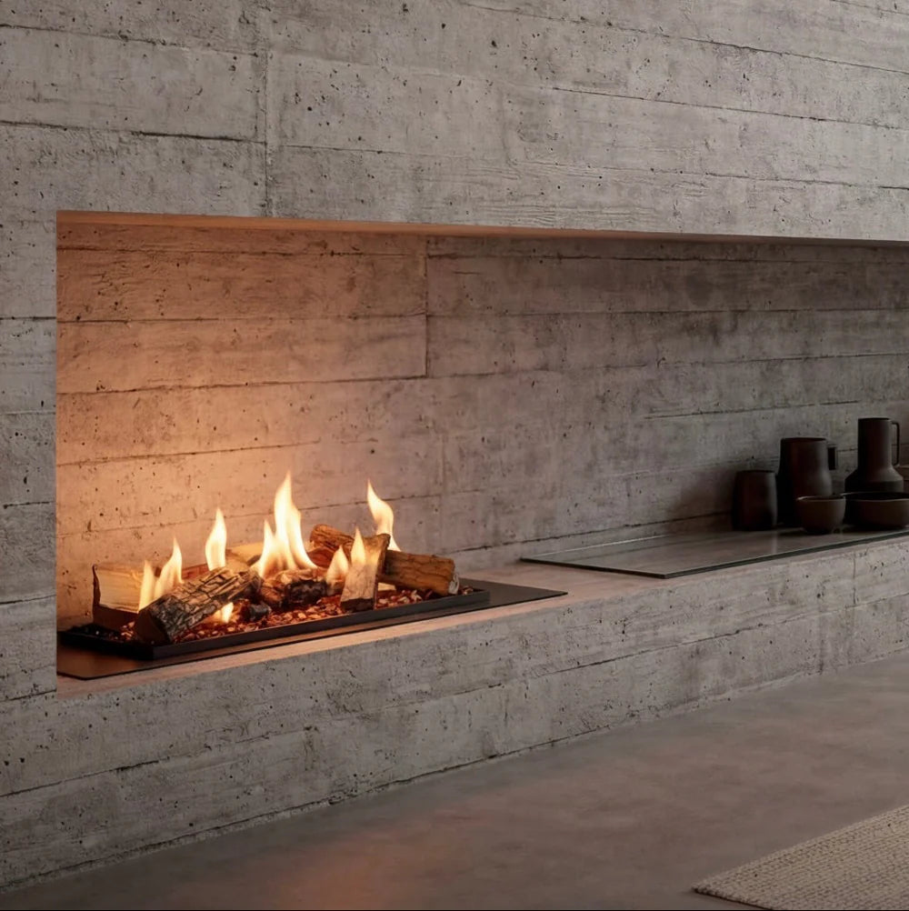 Decoflame LogicWood Bioethanol Fireplace