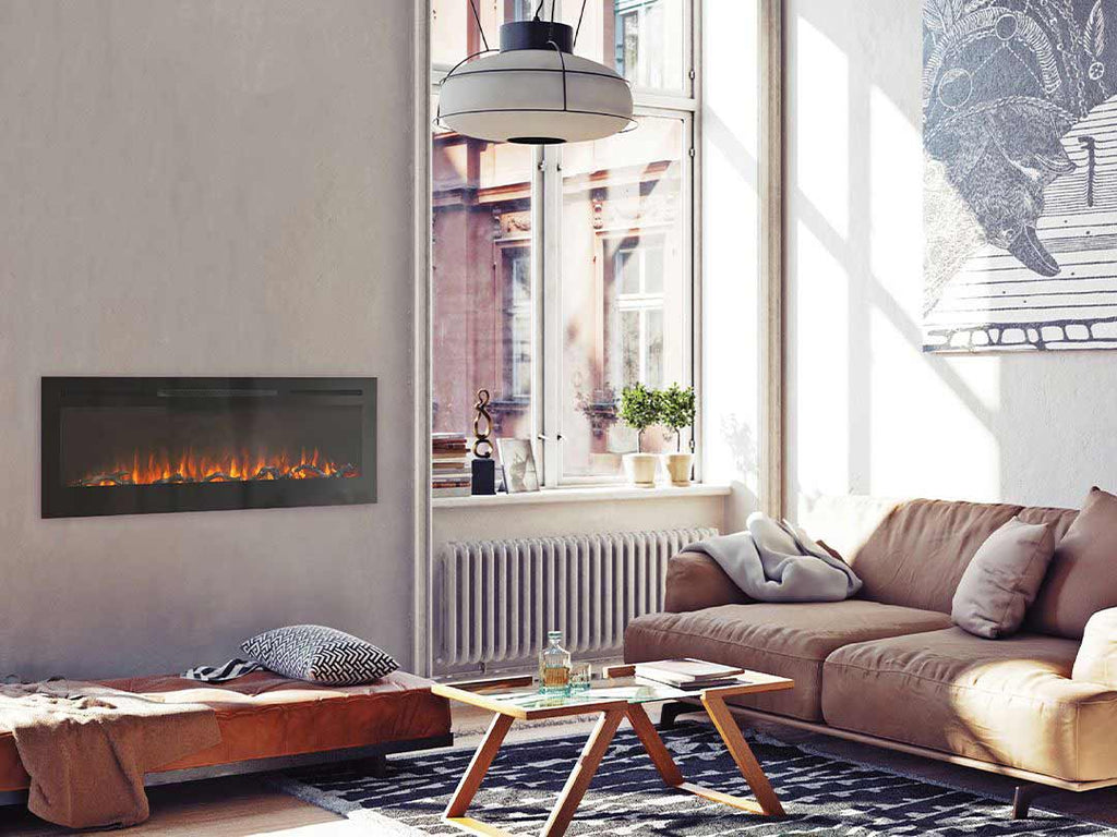 VisionLINE Linear – Electric Wall Fireplace