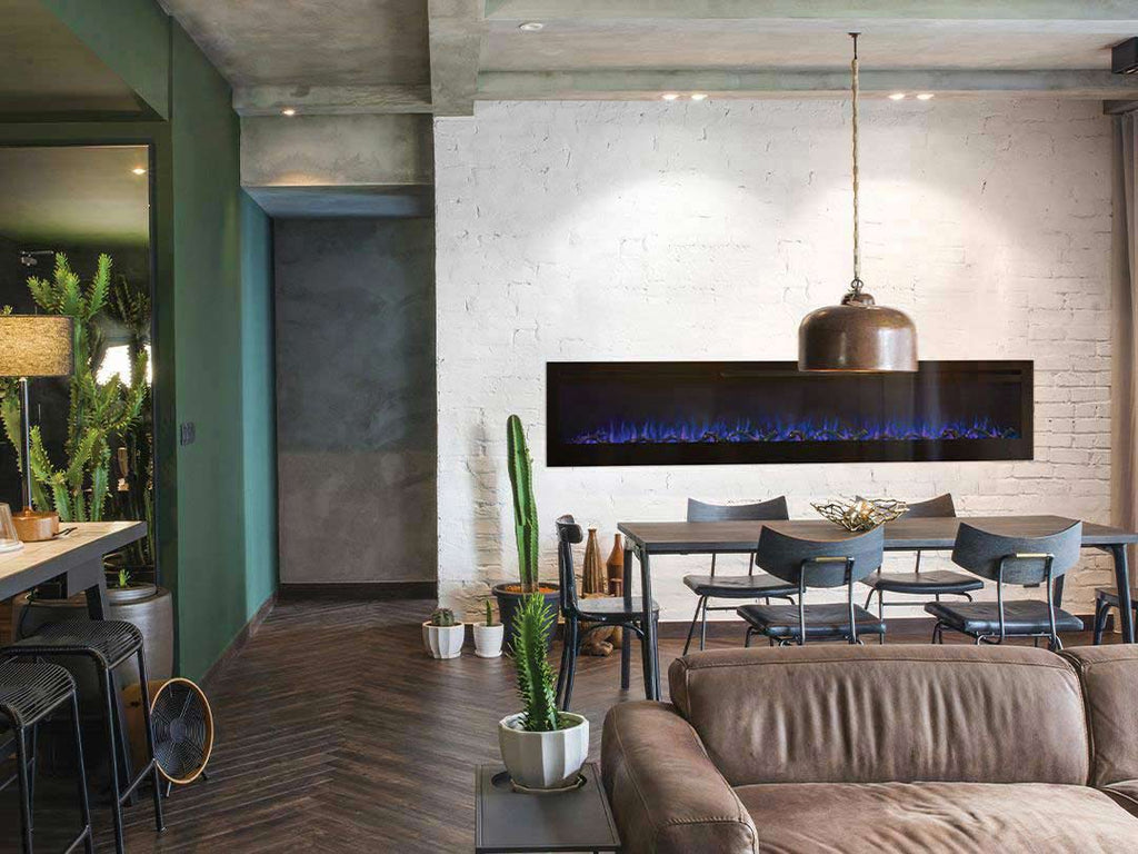 VisionLINE Linear – Electric Wall Fireplace