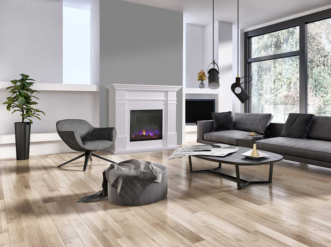 VisionLINE Linear – Electric Wall Fireplace
