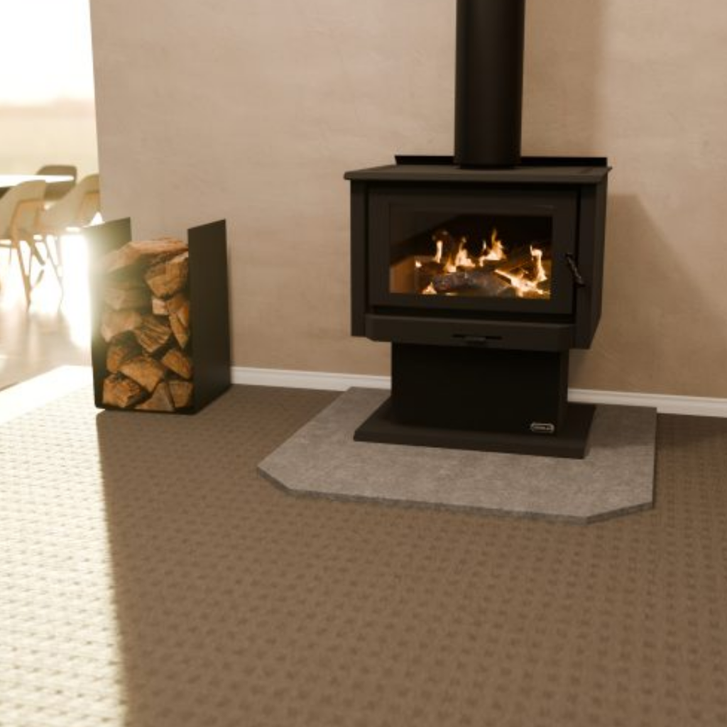 Flat Wall Square Granite Hearth 1050×1050
