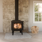 Flat Wall Square Granite Hearth 1250×1250