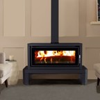 Kent Fairlight Freestanding Wood Heater with Bench