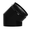 INSULATED FLUE 25MM 45 DEGREE ELBOW