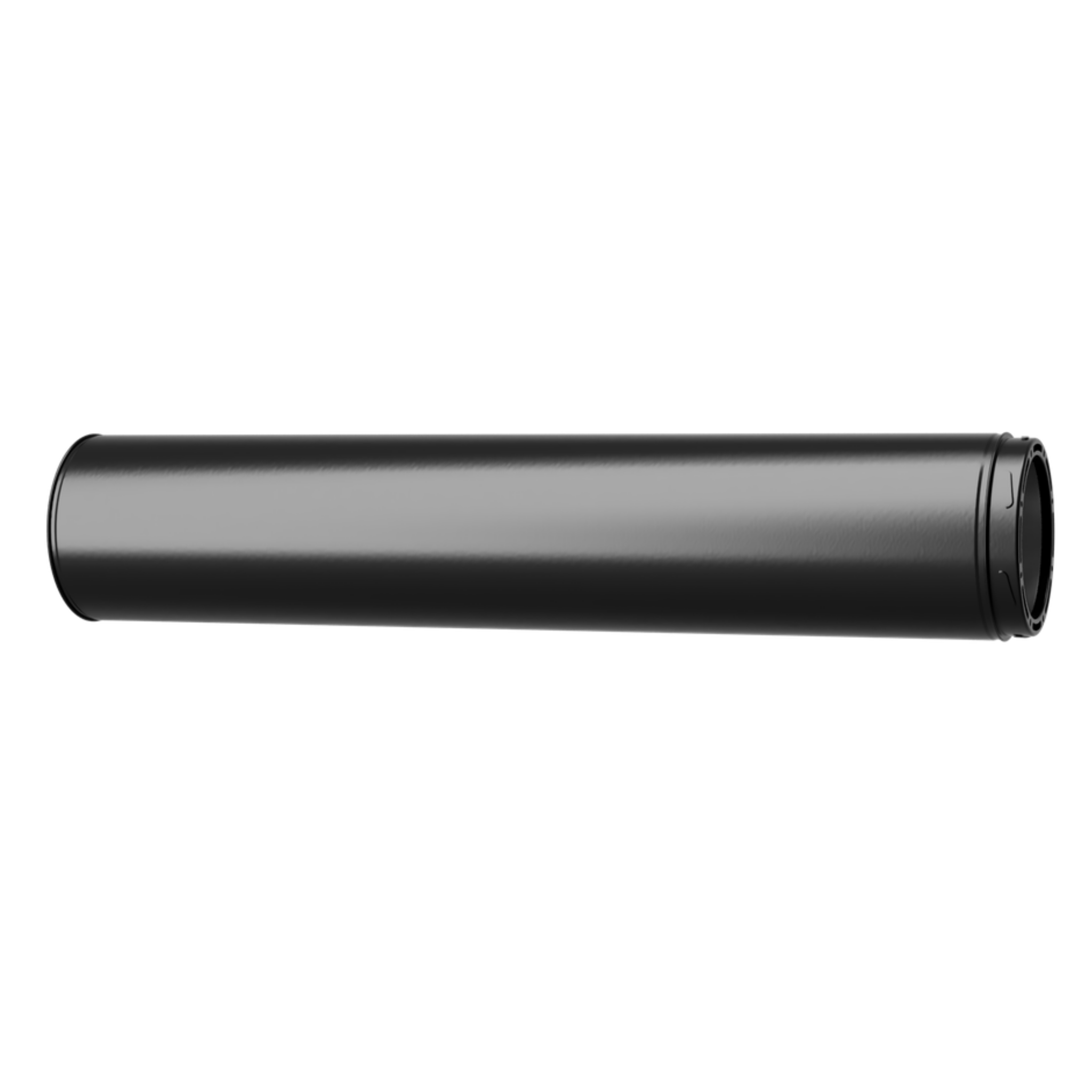 AIR FLUE 6" STOVE PIPE LRG ADJUSTABLE 1MTR FEMALE Twist lock