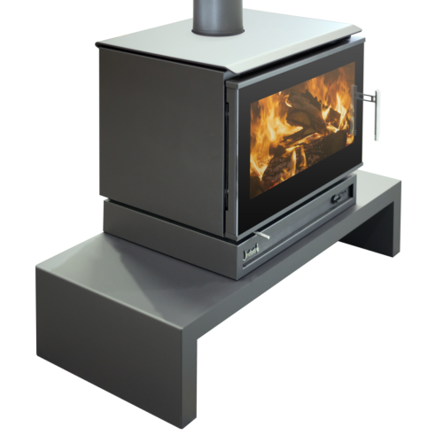 Jindara Grange Moduler Wood Heater with Woodstacker, Available at Obrien's Wangaratta Heating Cooling & Plumbing